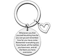SDOFY Regalo inspirador para sobrevivientes del cáncer, regalo de recuperación para mujeres y hombres, conciencia positiva, regalo de simpatía, regalo de luchador, Navidad, regalos de graduación