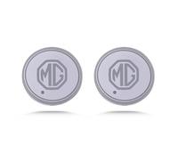 Sdosye 2 Piezas LED 7 Colores luminiscente Coche Posavasos,para MG 3 5 6 7 GS HS ZS MG3 MG5 Hector Antideslizantes Portavasos Almohadilla Interiores Accesorios