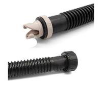 SDQJFPEXO Manguera de Bomba de Aire for Tabla, Tubo de inflado Suave for Bomba Manual de Alta presión, Compatible con Aqua Marina/ZRAY/Jilong, Accesorio for Paddle Surf(Black)