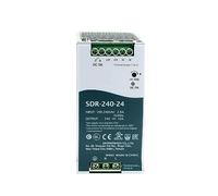 SDR-240 88-264V CA A DC 24V 48V 240W Fuente de alimentación de conmutación de riel DIN de salida única industrial con 1 pieza (tamaño: 24V)