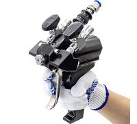 SDRTOP Pistola pulverizadora de espuma de poliuretano P2 Purga de aire PU Inyección de espuma AB Pistola pulverizadora de revestimiento de alta presión de dos componentes Construcción de techo de pared con kit de accesorios