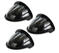 SDS DS-1250ZJ - Cubierta universal para cámara de vigilancia contra la lluvia y el sol, para cámara de exterior Nest/Ring/Dome/Bullert, negro, paquete de 3