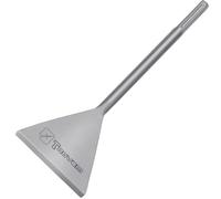 SDS Max - Cincel raspador de suelo de 6 pulgadas de ancho, brocas de cincel para raspar, herramienta de punta de pala plana de acero para quitar suelo, mortero de hormigón con taladros de martillo