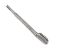 SDS Plus Caña Cincel, Brocas de Martillo Cincel de Ranura para Romper Baldosa/Concreto/Mampostería (14mm x 23mm x 230mm)