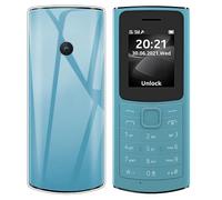 SDTEK Funda para Nokia 110 4G [Transparente Carcasa] Case Bumper Cover Suave Crystal Silicona Nokia 110 4G
