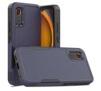 SDTEK Funda para Samsung Galaxy Xcover 7 Carcasa Rígida Alta Resistencia Cubierta Doble Capa (Azul)