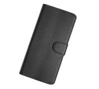 SDTEK Funda para TCL 505 Piel Carcasa Flip Wallet Libro Case Cover Cuero (Negro)