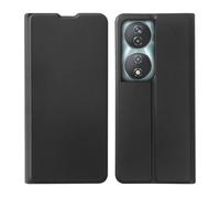 SDTEK para Honor 90 Smart Funda Cuero Protección Completa Flip Cover Ranura para Tarjeta, Cierre Magnético, Soporte Protección Cámara (Negro)
