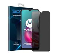 SDTEK Protector Pantalla Privacidad para Motorola Moto G30 / G10 Vidrio Templado Anti Miradas