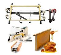 SDTOOP Kit de Herramientas for Instalar Marcos de Colmena con Herramienta de tracción de Alambre, Grapadora Resistente y fijación for Apicultura doméstica o Comercial.