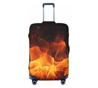 SDTYKHJ Funda de equipaje de viaje, a la moda, protector de maleta de elastano bailando, fundas de equipaje lavables antiarañazos, para maletas de 18 a 32 pulgadas, Black, M