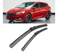 SDUEYZS 2 Piezas Limpiaparabrisas para Ford Focus Hatchback 2016-2018 28"+28", Escobilla Coche Limpiaparabrisas Delantero Vista Clara Juego de Limpiaparabrisas