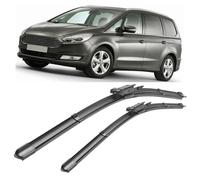 SDUEYZS 2 Piezas Limpiaparabrisas para Ford Galaxy MK4 2015-2018 30"+30", Escobilla Coche Limpiaparabrisas Delantero Vista Clara Juego de Limpiaparabrisas