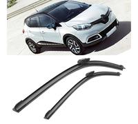 SDUEYZS 2 Piezas Limpiaparabrisas para Renault Captur 2016-2018 26""+14"", Escobilla Coche Limpiaparabrisas Delantero Vista Clara Juego de Limpiaparabrisas