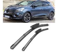 SDUEYZS 2 Piezas Limpiaparabrisas para Renault Clio IV 2012-2017 26"+14", Escobilla Coche Limpiaparabrisas Delantero Vista Clara Juego de Limpiaparabrisas