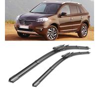 SDUEYZS 2 Piezas Limpiaparabrisas para Renault Koleos 2008-2016 24"+19", Escobilla Coche Limpiaparabrisas Delantero Vista Clara Juego de Limpiaparabrisas