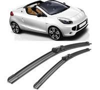 SDUEYZS 2 Piezas Limpiaparabrisas para Renault Wind 2010-2013 24"+20", Escobilla Coche Limpiaparabrisas Delantero Vista Clara Juego de Limpiaparabrisas