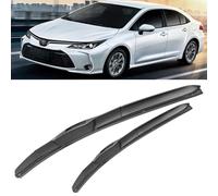 SDUEYZS 2 Piezas Limpiaparabrisas para Toyota Corolla Year from 2018 28"+14", Escobilla Coche Limpiaparabrisas Delantero Vista Clara Juego de Limpiaparabrisas