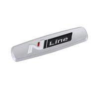 SDUEYZS Coche 3D Emblema para Hyundai N Avante Sonata Elantra i30 i20 Tucson N Line Seat Emblem Automóvil Insignia Pegatina Embellecedores y Accesorios carrocería,NLine-1pcs