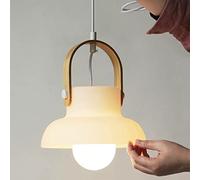 SDUYTDG French Country Lighting Comedor Blanco Lámparas de Techo Iluminación Colgante para Island Light Lámpara Colgante de Vidrio Moderna para Sala de Estar Iluminación Lámpara de Fregadero de