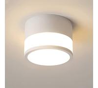 SDUYTDG Macaron Led Downlight Foco montado en Superficie 7W Lámpara de Techo Led Colorida 3000K / 4000K / 6000K Luz de Disco Seleccionable para Techo Inclinado y abovedado