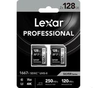 SDXC Professional 1667x 128GB V60 2-pack