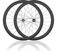 SDYAYFGE Fibra De Carbono Bicicleta De Carretera Juego De Ruedas Altura 700C 28/32/35/38/42/45/50/55/60/65/73Mm Todo Eje Freno De Disco Central 24H Buje para 8/9/10/11/12 Velocidad Cassette,45mm