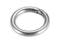 SDYdsgE Anillos metálicos, 10 Piezas de Anillos Redondos Soldados Acero Inoxidable con Cierre Tipo O 20/30/40/50/60 mm diámetro Interior y 3/4/5 Espesor(40x3mm)