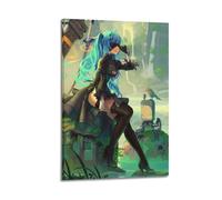 SDYFERBX Neil Automata - Póster decorativo de lienzo para pared e impresión artística moderna para decoración de dormitorio familiar, 16 x 24 pulgadas (40 x 60 cm)