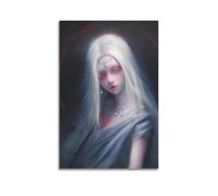 SDYFERBX Póster decorativo de La princesa perdida de la luz, lienzo para pared, impresión artística moderna, decoración de dormitorio, 40 x 60 cm