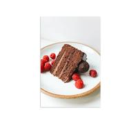 SDYSKKUG Cuadros Cocina. Impresión en Lienzo. Tarta postre 4. Imagen Mural Decoración Comedor Cocina Restaurante Salon 60x40cm Sin Marco