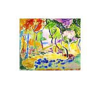 SDYSKKUG Impresión en Lienzo. Henri Matisse Pintura Famosa. Joy of Life. Arte Cuadros Decoracion Salon. Reproducciones 60x50cm Sin Marco