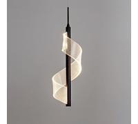 SDyudDS Lámparas de araña, 7W Dining Room Living Hallway Ceiling Hanging Lamps(Black,4000k neutral)