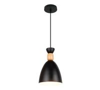 SDyudDS Lámparas de araña, Nordic Small Pendant Lights E27 Single Head Ceiling Lighting Restaurant Dining Room Bedroom Kitchen Bar(Dark)