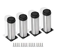 SDyudDS Patas para Muebles, Patas Ajustables de Acero Inoxidable for Patas Mesa Centro engrosadas y tocador(10cm(3.9in))