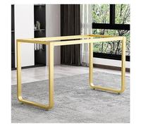 SDyudDS Patas para Muebles, Patas de Banco, Patas Silla, Mesa Hierro, Escritorio Metal, Comedor, Estilo Industrial Moderno(Gold,100x50x60cm)