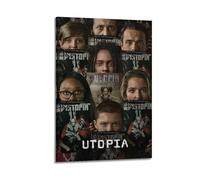 SDZGOPTHF Póster de Utopia con lienzo decorativo para pared e impresión artística moderna para dormitorio, 20 x 30 pulgadas (50 x 75 cm)