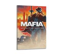 SDZGOPTHF Póster decorativo de la Mafia 2 de videojuegos, lienzo para pared e impresión artística moderna para decoración de dormitorio familiar, 60 x 90 cm