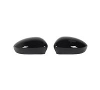 SDZSDAS Carcasa Espejo Retroviso 1 Par Tapas Espejo Retrovisor Lateral Puerta Tapas Espejo Retrovisor Izquierdo Y Derecho Repuesto para Fiat para 500 De 2007 A 2020 Carcasas Espejo(Negro Brillante)