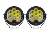 SDZSDAS Faro Principal Barra De Búsqueda Led 3 Pulgadas Luz Wok Faros Carretera Proyector Motocicleta 120W Para Volvo Para Jeep 4x4 Todoterreno 12V 24V Faros De Coche(3inch white 2pcs)