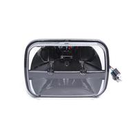 SDZSDAS Faro Principal Para Jeep Para Wrangler YJ Para Cherokee XJ Para Toyota Para Tacoma Faro 5x7 6X7 Pulgadas LED Proyector Con Señal Trun DRL Faros De Coche(Type 1)