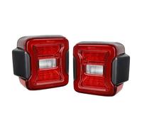 SDZSDAS Faro Trasero Luces Traseras LED Para Jeep Para Wrangler JL 2018 2019 2020 2021 Y 2022 Luz Freno Trasera Marcha Atrás Señal Giro luz Trasera(Red B)