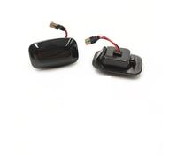 SDZSDAS Marcador Lateral Luces LED Posición Laterales Dinámicas Señal Giro Fluida Para Toyota Para Land Para Cruiser Serie 80 1990-1997(Dynamic Smoke)