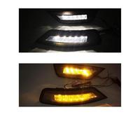 SDZSDAS Marcador Lateral Para Ford Para Kuga Para Escape 2013 2014 2015 2016 2017 2018 Reflector Luz Trasera Parachoques Antiniebla Señal Giro(3 Functions)