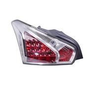 SDZSDAS Para Nissan Para Tiida Para Hatchback 2011-2015 Luz Trasera Advertencia Lámpara De Señal Freno Carcasa Sin Bombillas Piloto Trasero(White-Left)