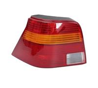 SDZSDAS Para VW Para Golf 4 1998-2008 Accesorios De Coche Luz Trasera Advertencia Freno Señal Giro Auto Carcasa Lámpara Piloto Trasero(Yellow Left)