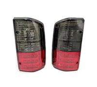 SDZSDAS Piloto Trasero para Nissan para Patrol para Y60 para GR 1987-1997 Luz Trasera Freno Señal Giro Conjunto Luz Trasera Modificada(Red Black)