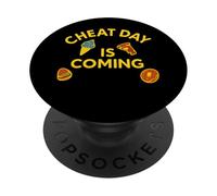 Se Acerca el día del Truco - Motivación Divertida del Gimnasio para Amantes de la Comida PopSockets PopGrip Adhesivo