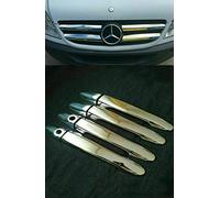 Se adapta a 2006 - 2013 para Mercedes Sprinter W906 cromo parrilla delantera y manija de puerta cubre S.Steel