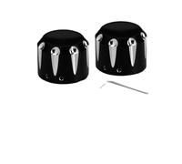 Se Adapta A Compatible Con Harley Sportster XL883 1200 Touring Wide Glide Dyna Fat Bob Motocicleta 29mm Tapa De Cubierta Perno Tuerca Eje Delantero(Axle Nut Cover K)